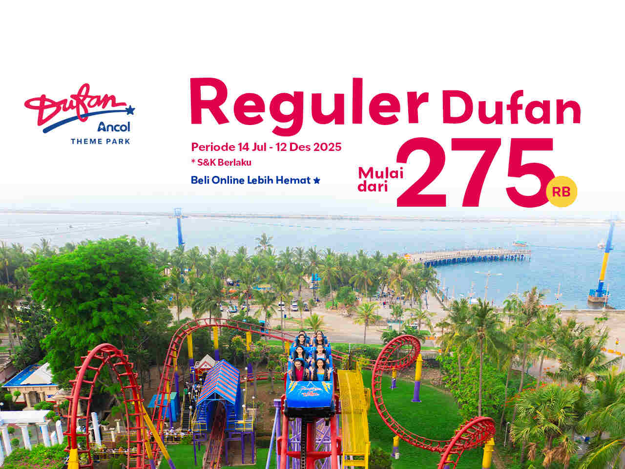 Main di Dufan Serunya Gak Abis-Abis, Cek Harga Tiket Dufan Mulai Rp275.000